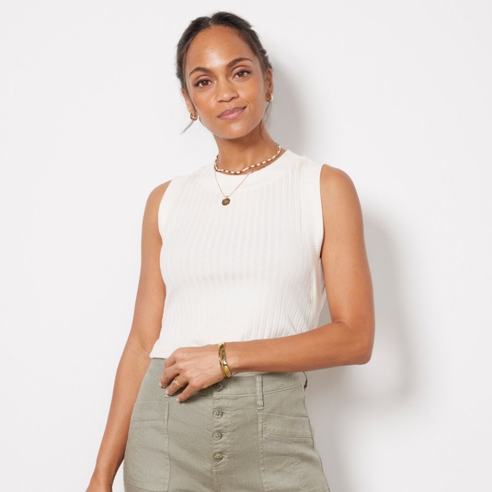 Evereve Sarina Rib Tank